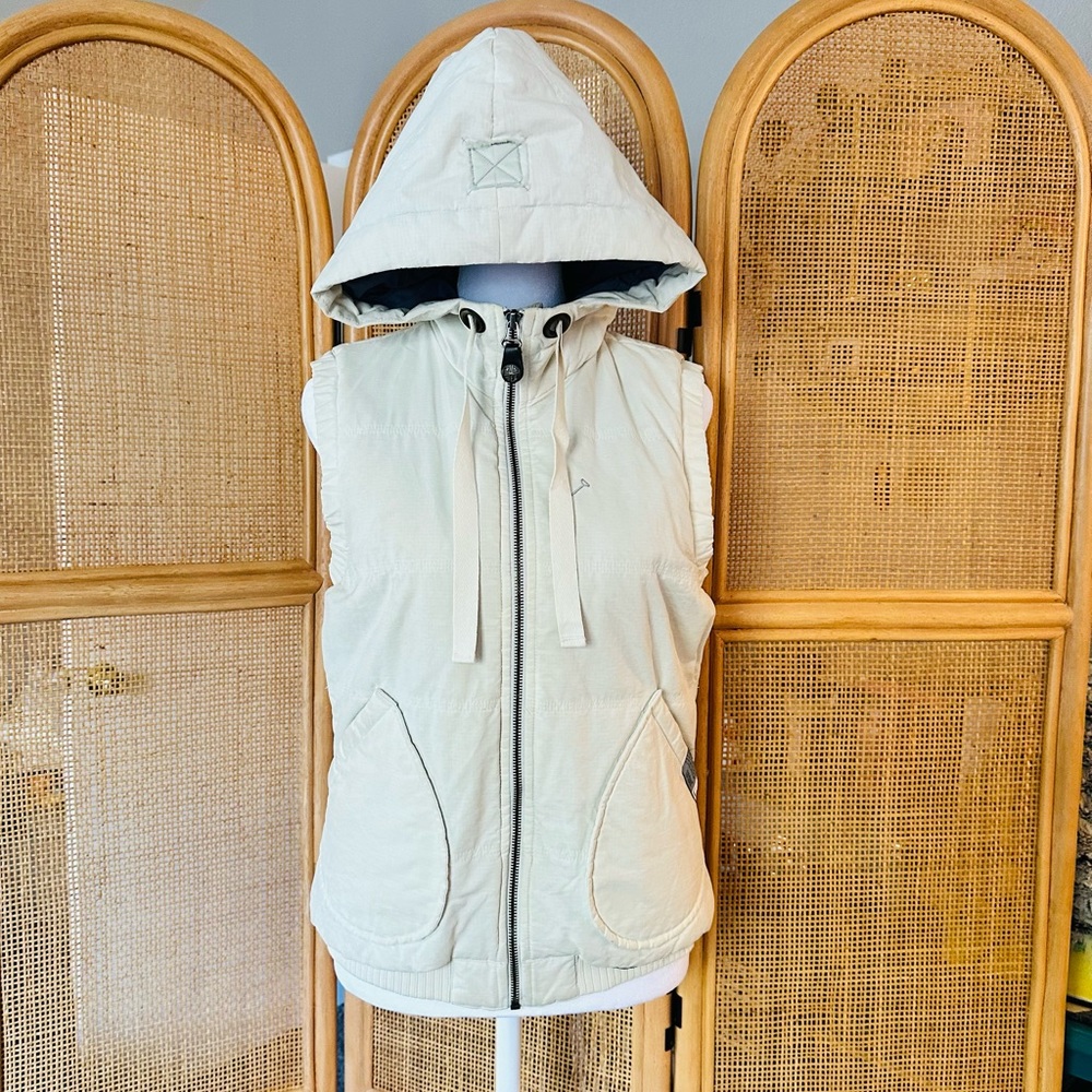 Diesel zippered vest with hood